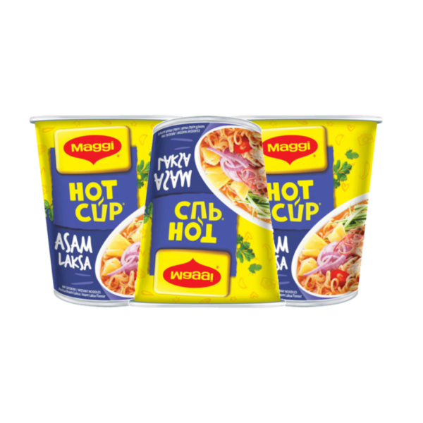 MAGGI Hot Cup Asam Laksa (3Cups)