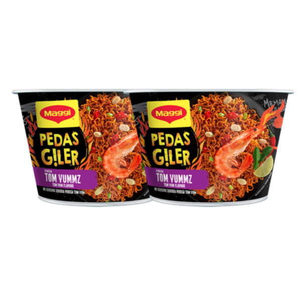 MAGGI Pedas Giler Tom Yum (2Cups)